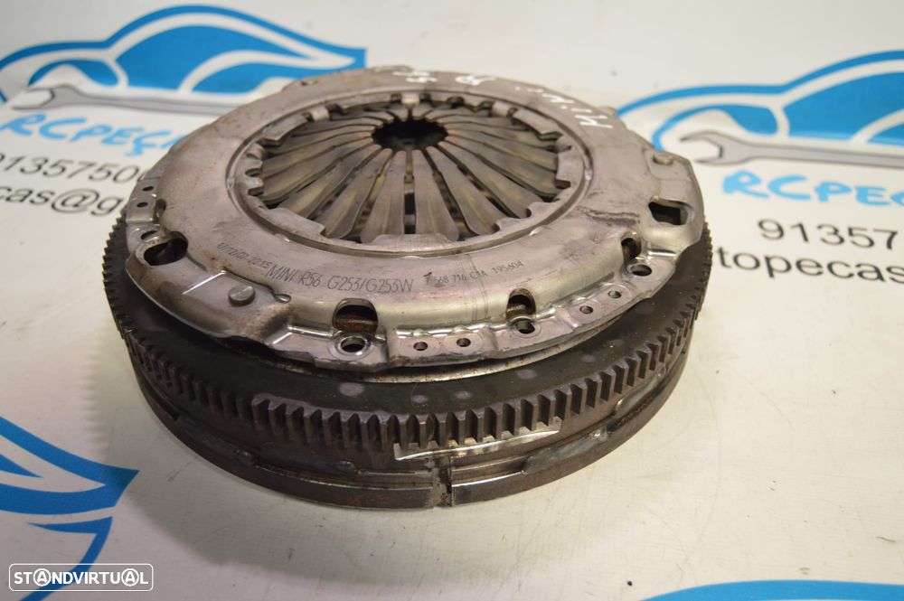 KIT BIMASSA VOLANTE MOTOR EMBRAIAGEM 7568716 7573882 MINI COOPER R56 1.6D 110CV 9HZ DV6TED4 - 4