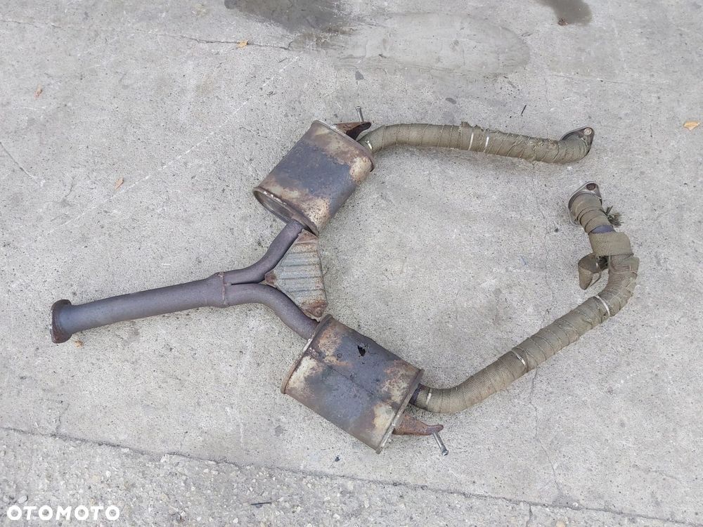 TOYOTA SUPRA MK4 IV tłumik środkowy rura wydech Oryginał - 4