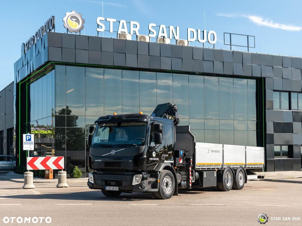 Volvo Fe 280 6x2 Hmf 2120K-RC Hds Żuraw - 9
