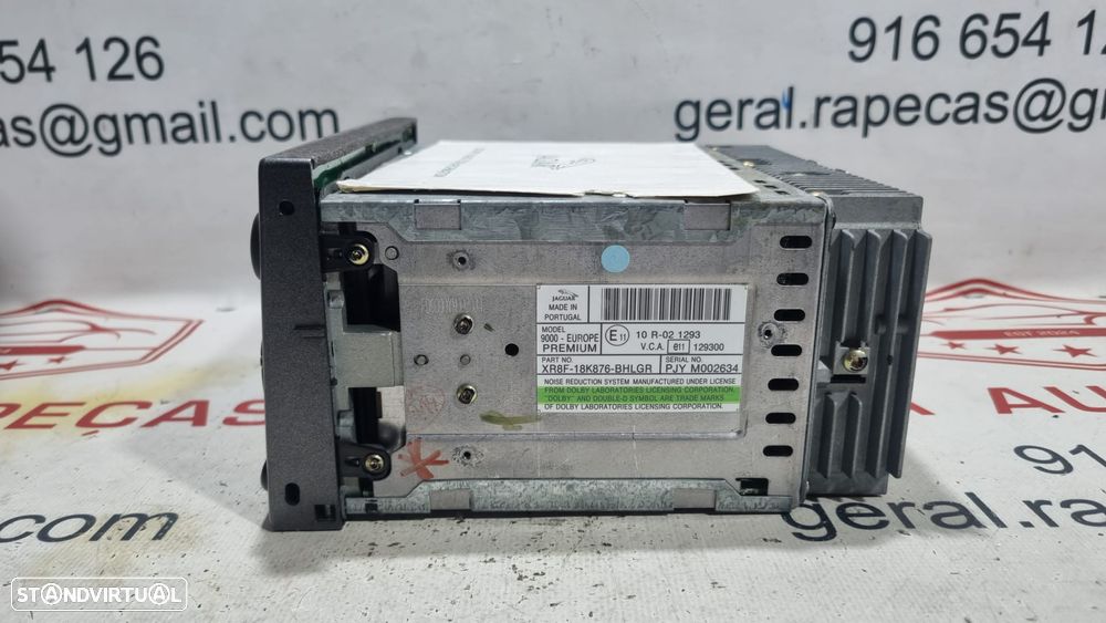 Auto Rádio Jaguar S Type Original - 2