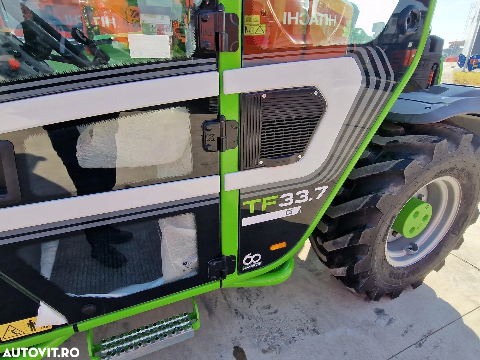 Merlo TF33.7,2024, 172h EX DEMO, Aer conditionat, Cupla rapida, furci, cupa 2,5mc, garantie 1 an, posibilitate leasing 5 ani, stare CA NOU, PROMOTIE 69900 EUR+Tva - 14