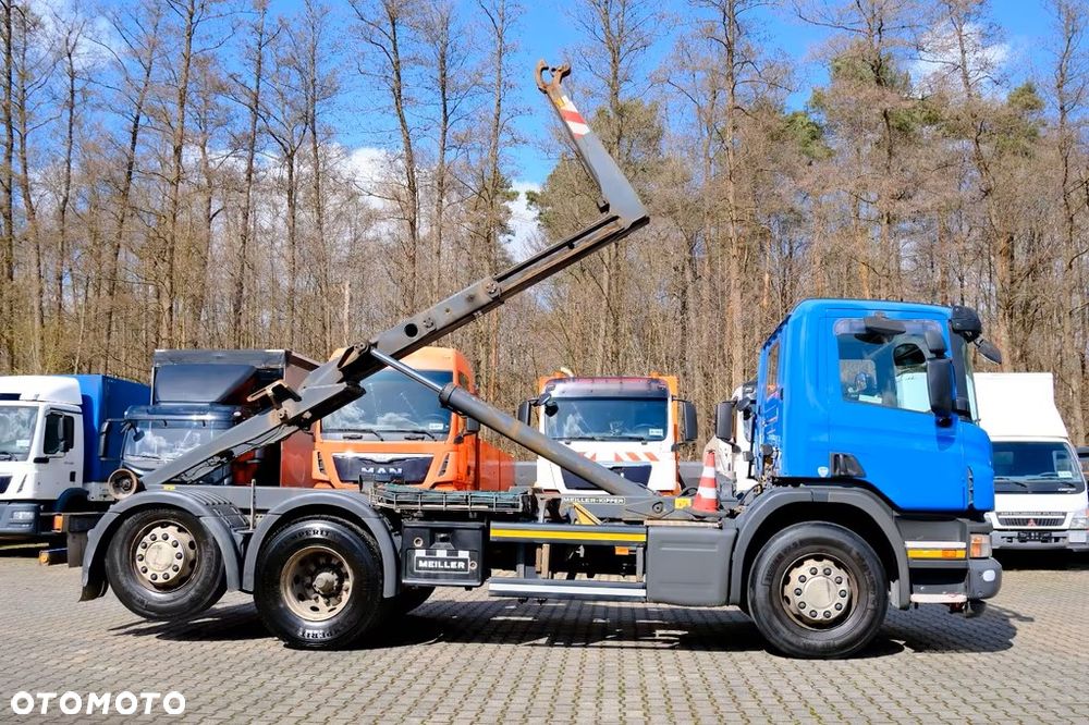 Scania P320 6x2 Hakowiec MEILLER / Retarder / Euro 5 / 241 000 km - 4