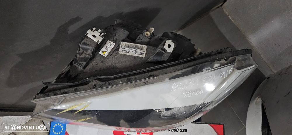 Farol esq bmw x1 xenon E84 2009 - 2