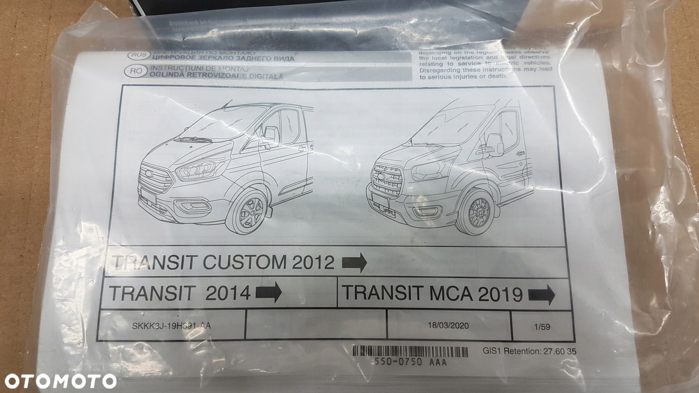 KAMERA COFANIA FORD TRANSIT 14- CUSTOM 12- NOWA ORYGINAŁ - 6