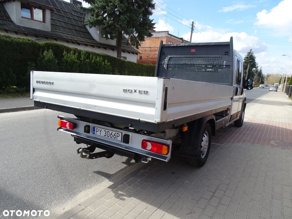 Peugeot BOXER 130 KONI ,DOKA, KLIMATYZACJA, 7 OSÓB + SKRZYNIA ,127 tys/km -dokumenty. - 4