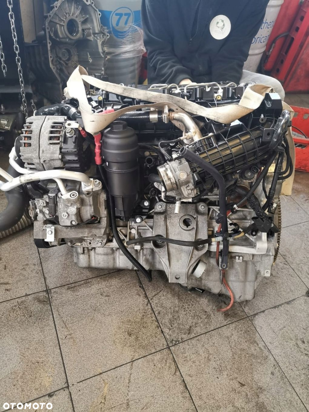Silnik kompletny BMW F10 N57D30B 313KM BI-TURBO - 5