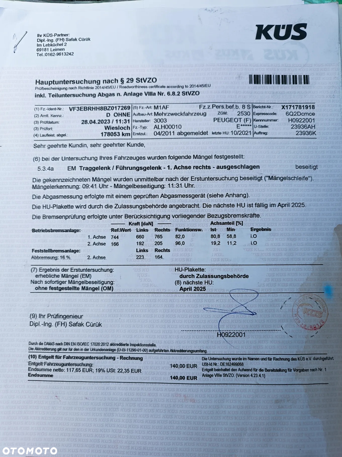 Peugeot 807 2.0 HDi Premium - 27