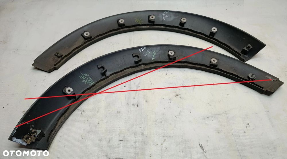 Mini One listwa błotnika tylna tył PRAWA Mini Cooper R50 - 2