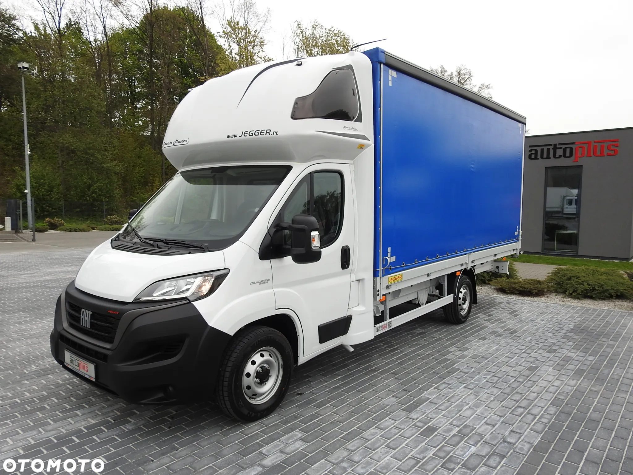 Fiat DUCATO  PLANDEKA 10 PALET WEBASTO TEMPOMAT KLIMATYZACJA 180KM [ W40110 ] - 19