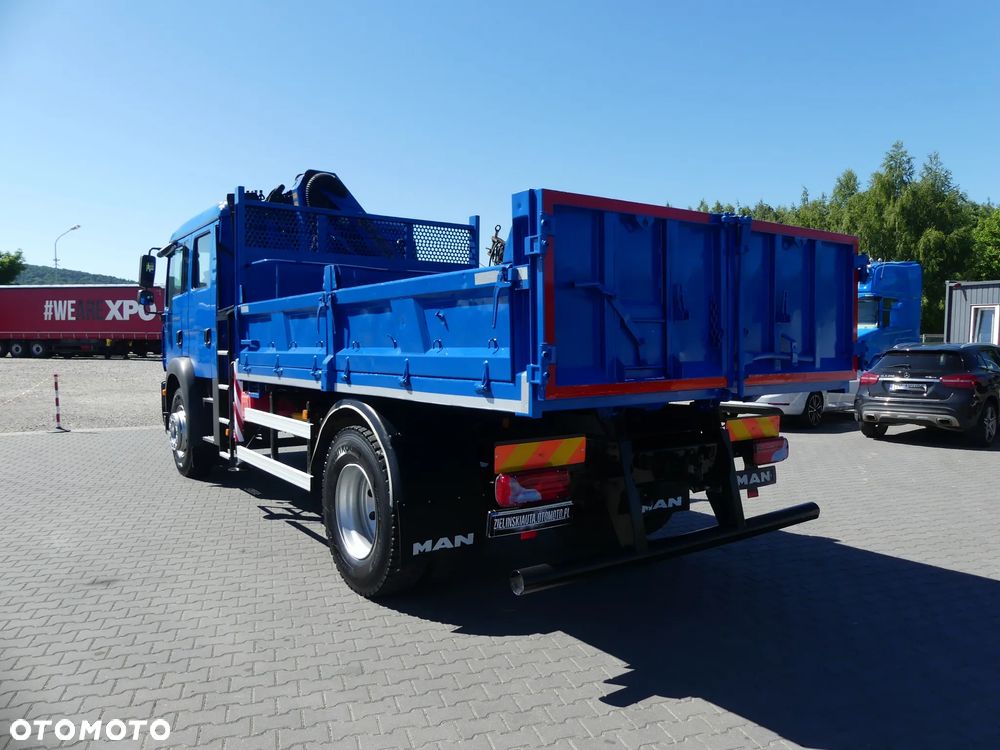 MAN TGM 18.240 / WYWROTKA + HDS / ŁYŻKA / DOKA / DŹWIG / - 8