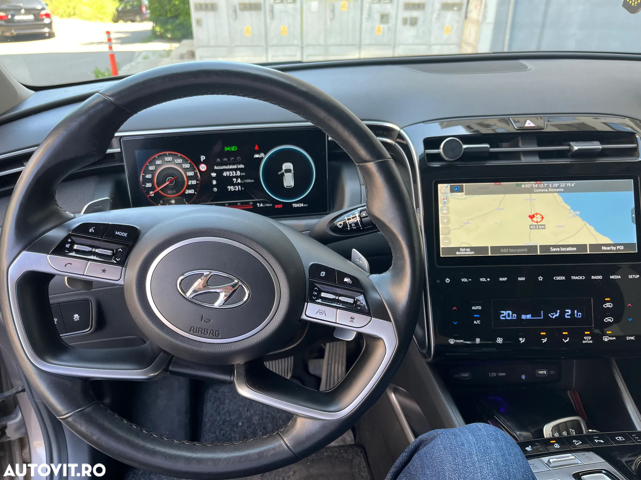 Hyundai Tucson 1.6 l MHEV 180 CP 4WD 7DCT Luxury - 15