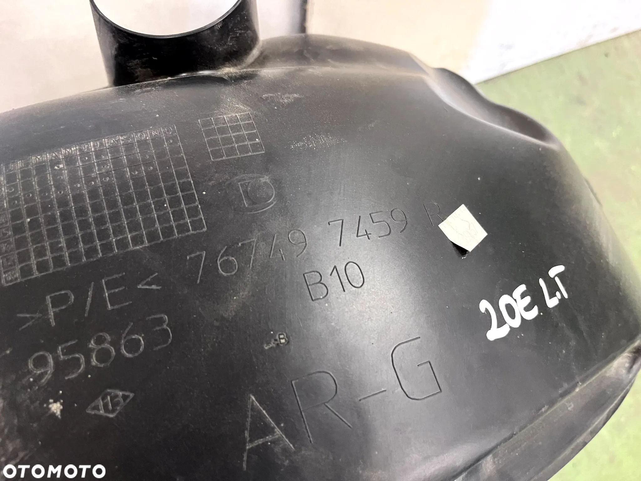 RENAULT ZOE I 12-19 NADKOLE LEWY TYŁ LEWE TYLNE ORYGINAŁ NIEUSZKODZONE 767497459R - 3