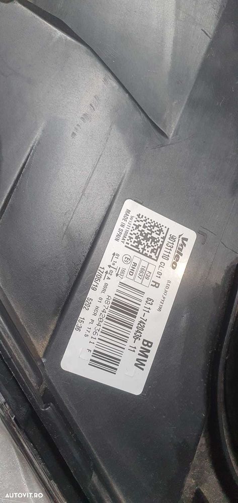Faruri stanga dreapta halogen BMW X2 F39 - 5