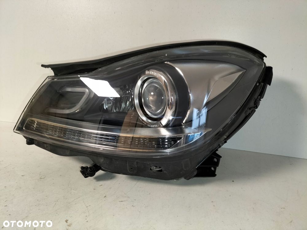 lampa przednia reflektor lewa mercedes c klasa w204 lift 11-14 xenon - 3