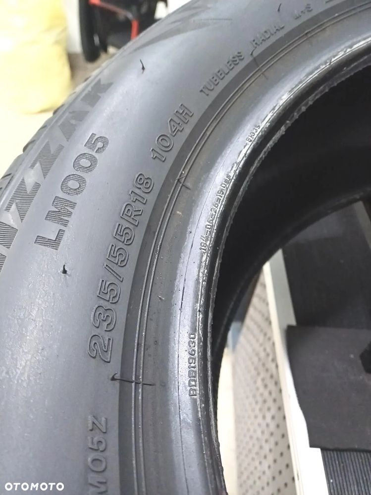 2x 235/55r18 bridgestone 2021 opony zimowe 6mm 52734 - 5