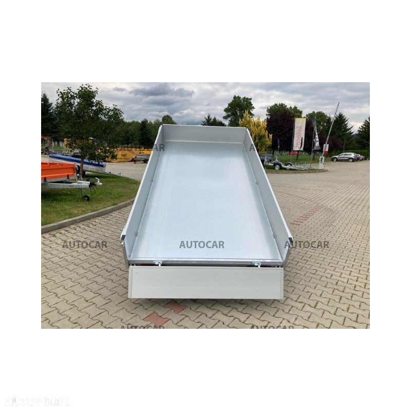 Autocar Remorca basculabila pe o singura parte cu sistem de franare pe 2 axe Debon PW1.2 ECO - 9