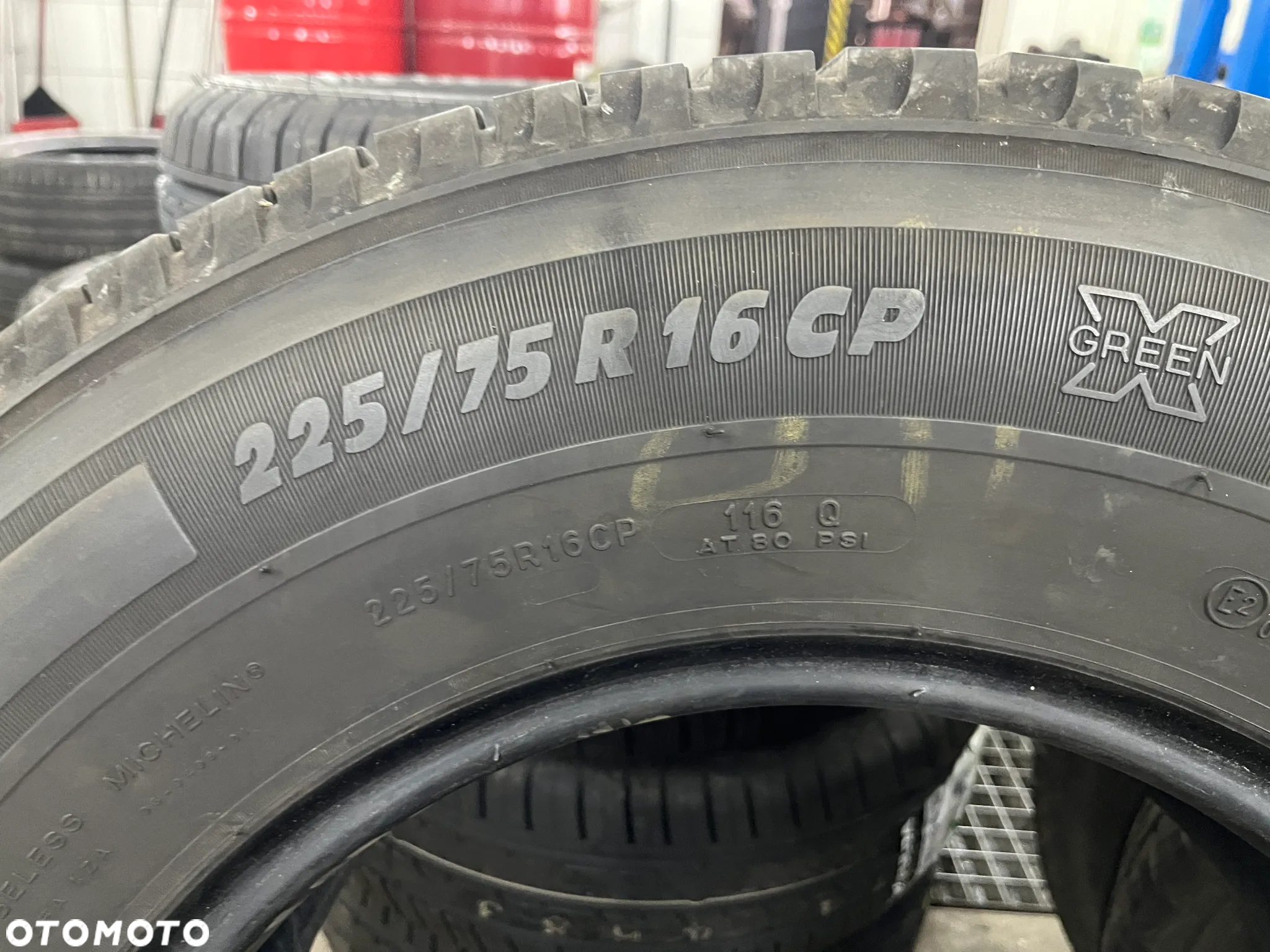 2x Opony Letnie Dostawcze 225/75R16CP MICHELIN AGILIS CAMPING 8,1mm Promocja!! CENA za 2szt - 5