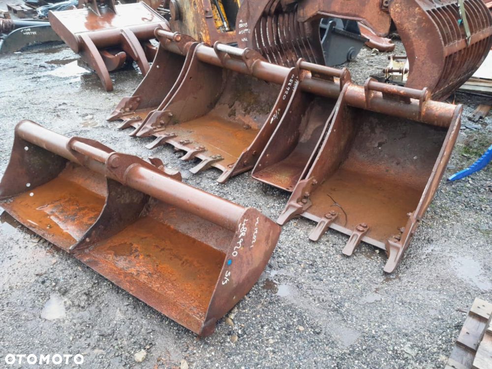 Łyżka do koparki minikoparki 30cm 45cm 60cm 90cm 150cm fi45 - 2