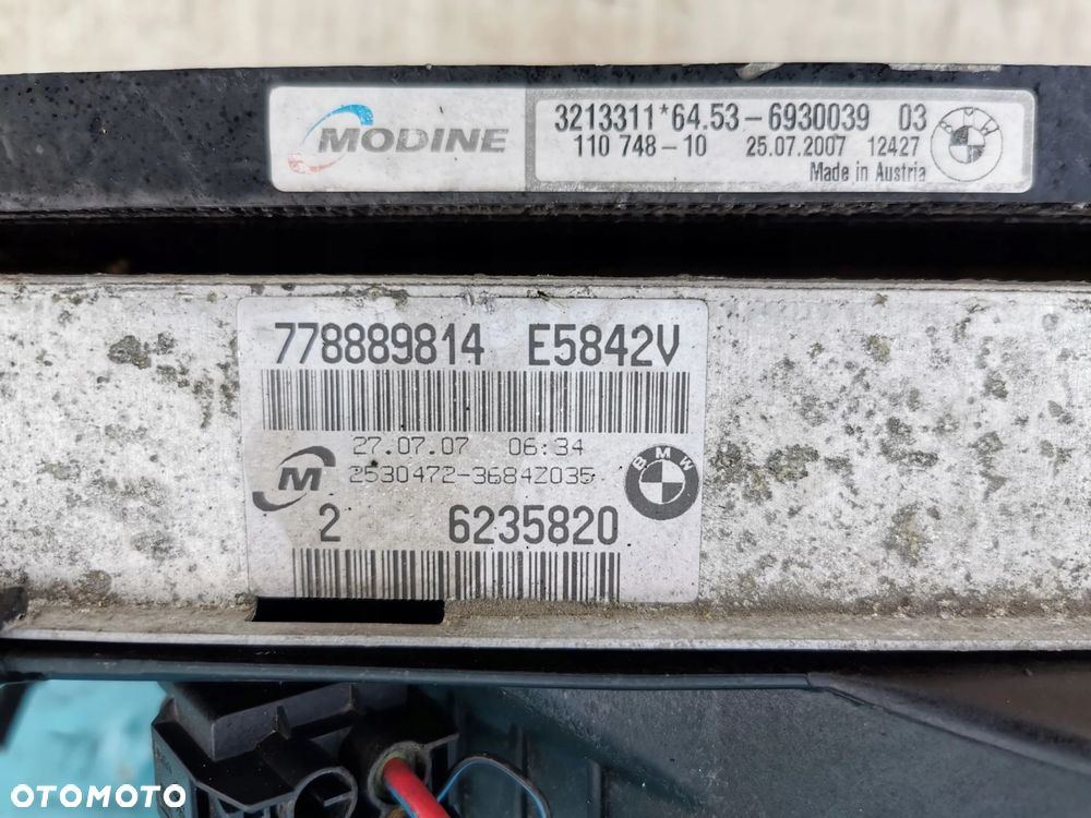 Bmw 3 E90 E91 E92 E93 2.0 Diesel chłodnica wentylator - 4
