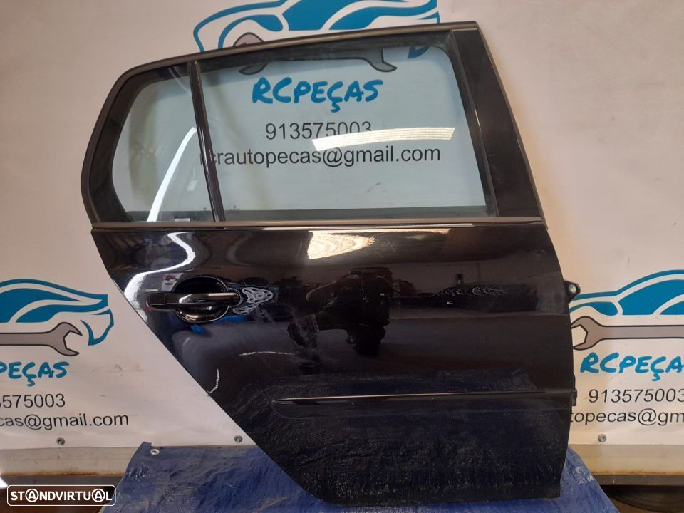 PORTA TRASEIRA TRÁS DIREITA VW VOLKSWAGEN GOLF V 5 MK5 1K 1K1 FECHO ELEVADOR MOTOR PUXADOR VIDRO - 2