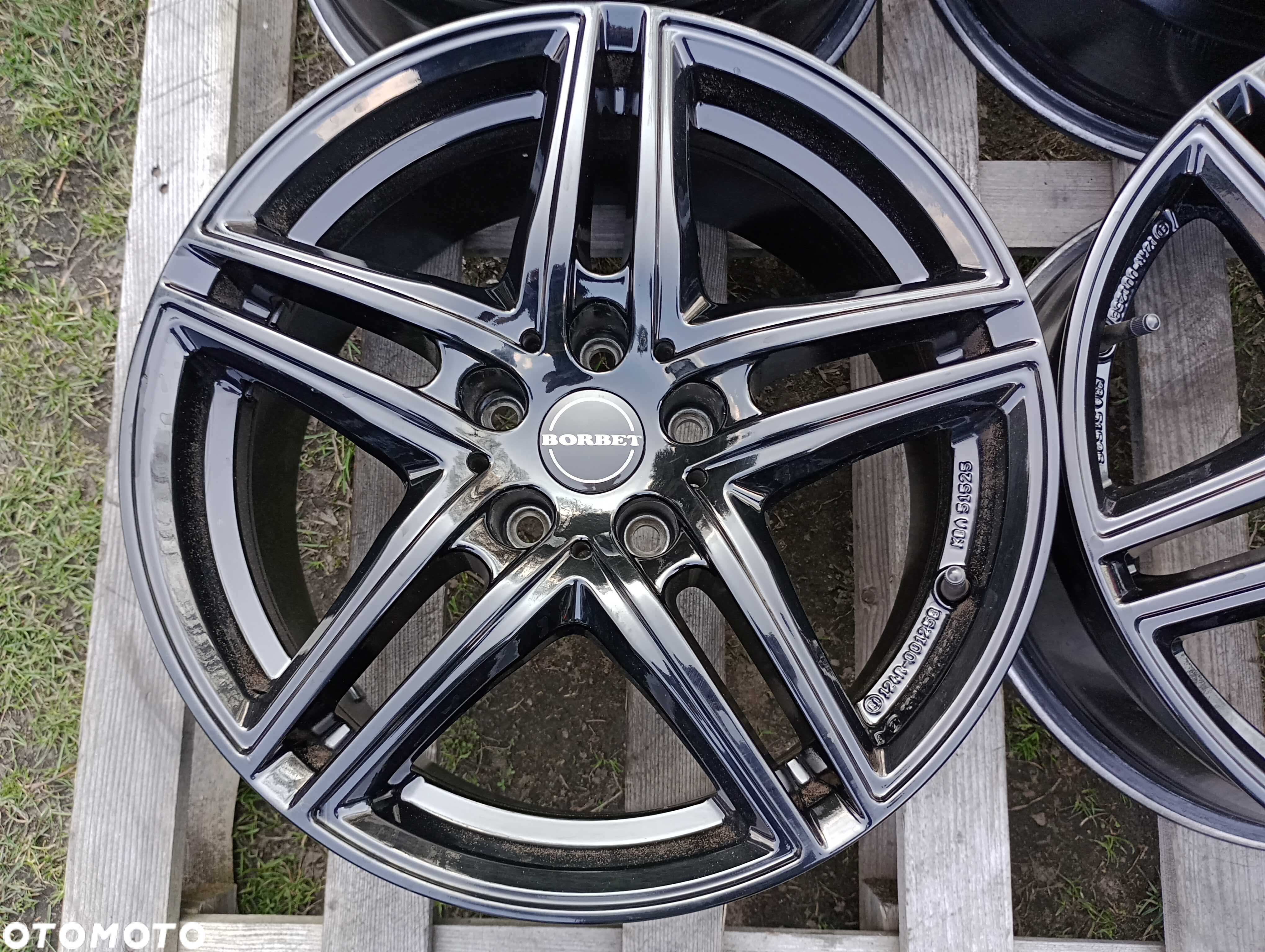 Alufelgi 17 cali 5x112 Audi A5 Mercedes VW Seat Skoda - JAK NOWE ET-28 - 4