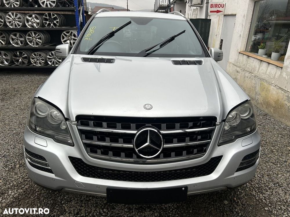 Aripa Dreapta Fata Mercedes ML W164 Facelift 2008 - 2011 4 Usi SILVER (1425) - 3
