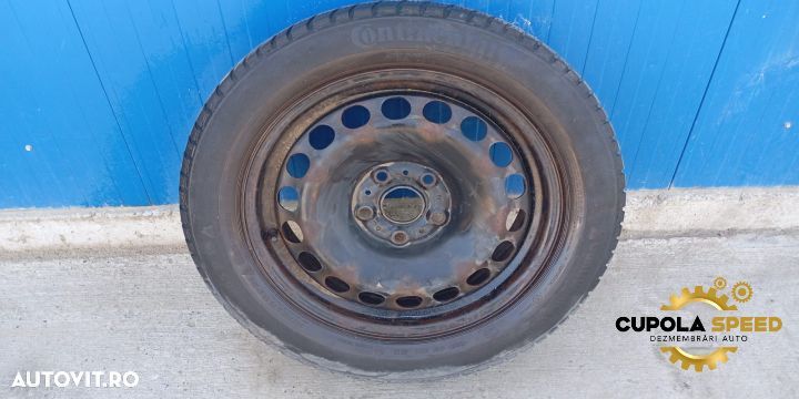 Janta cu anvelopa 3C0601027AJ 205/55/R16 M+S 6.5Jx16H2 ET42 Volkswage - 1