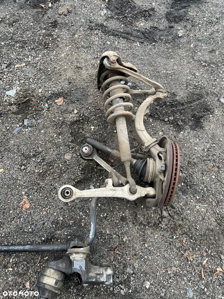 Volkswagen Passat b5 Fl  sanki wózek kołyska zwrotnica Piasta zaciski tarcza mcpherson amortyzator amor sprężyna - 3