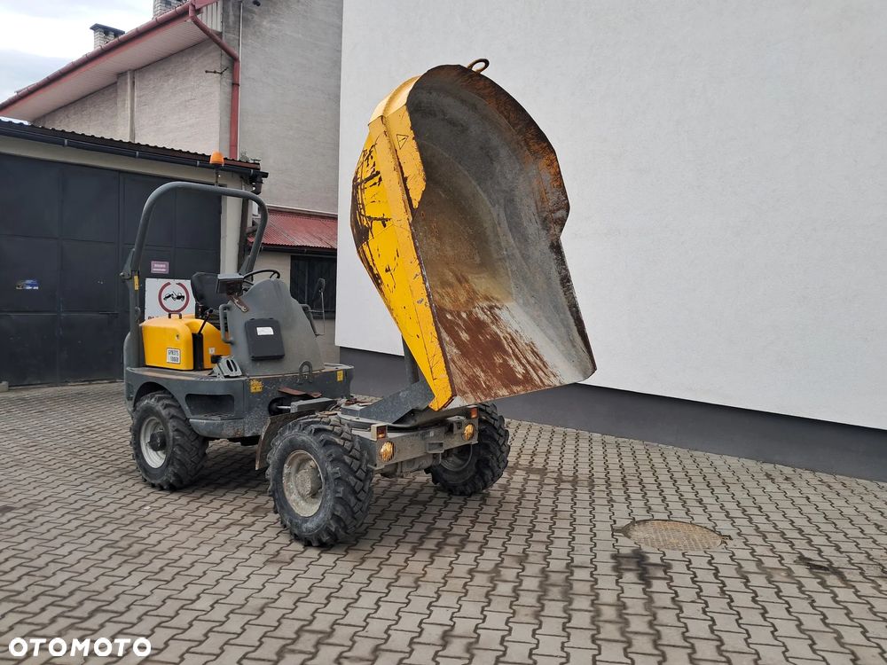 Wacker Neuson wozidło budowlane obrotowe 4 t tony hydrostat/automat oświetlenie obrót + kiper silnik Yanmar 44 KM nowe opony przód ROPS 4x4 3 6 t ładowność D04-02 Terex Thwaites JCB Mecalac Ausa 4001s wywrotka kamera - 3