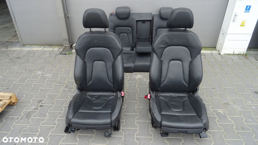 kpl fotele fotel kanapa skóra audi a5 8t coupe 3d s-line - 1