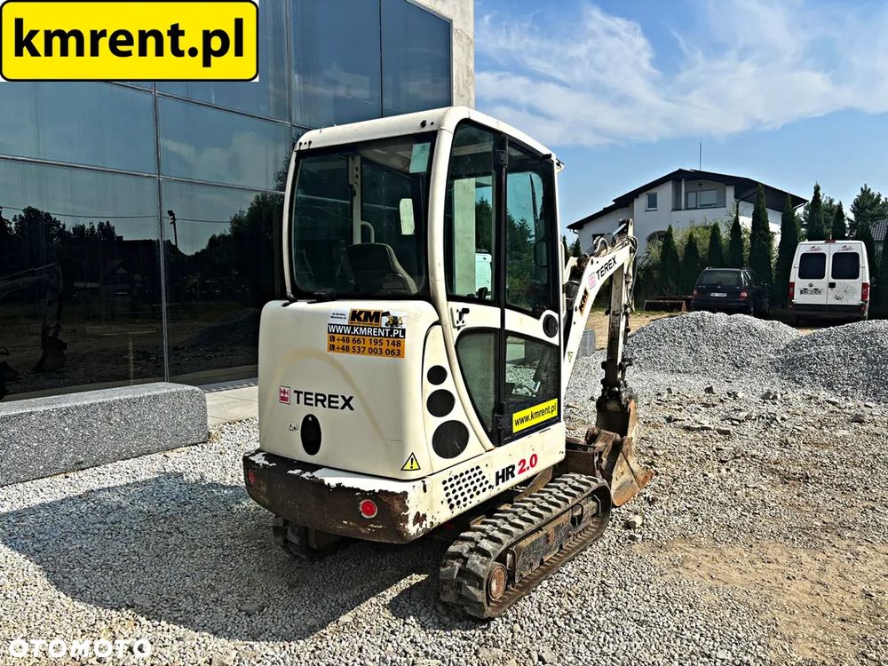 Terex HR 2.0 MINI-KOPARKA 2006R | JCB 8015, 8016, 8018, YANMAR SV 15, CAT 302.5, Kubota KX61-3, Takeuchi TB216, Wacker Neuson EZ17 - 22
