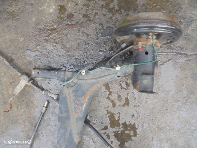 Eixo Eix706 SEAT IBIZA 6K 1995 1.0 45CV 5P CINZA TRÁS CUBOS COMPLETO - 3