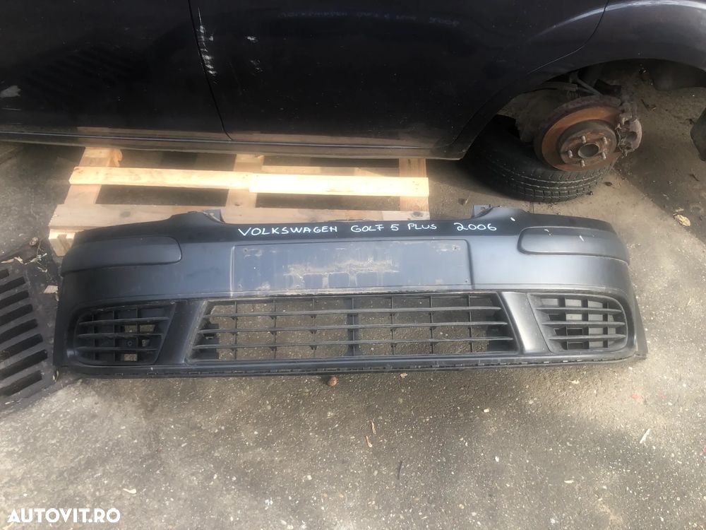 Bara fata VW Volkswagen Golf 5 plus negru nevopsit - 1