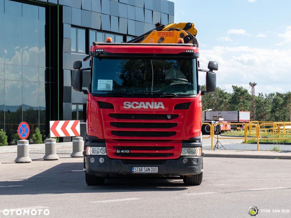 Scania G410 8x2 FASSI F800BXP.26 HDS Żuraw Fly Jib Wciągarka - 10