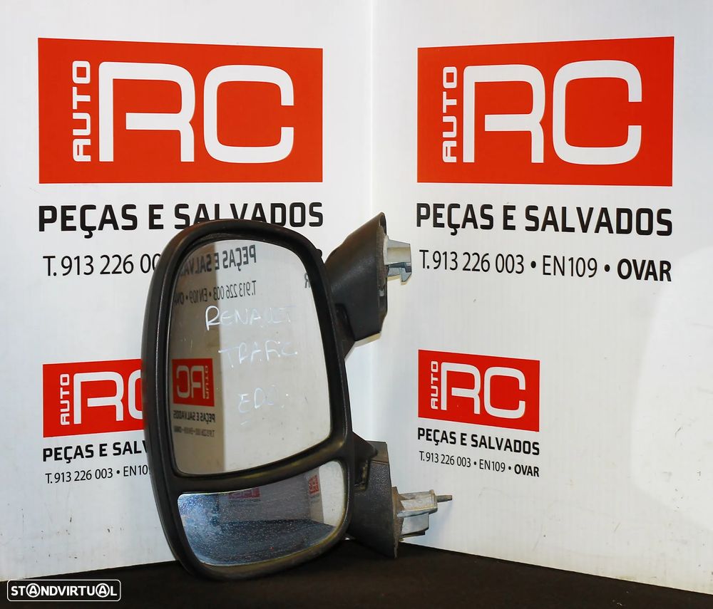 ESPELHO RETROVISOR ESQUERDO RENAULT TRAFIC - 1