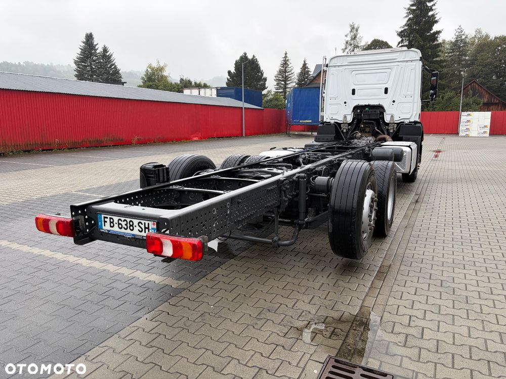 Mercedes-Benz ACTROS ANTOS 2530 6X2 rama do zabudowy oś skrętna 4,9m rozstaw - 4