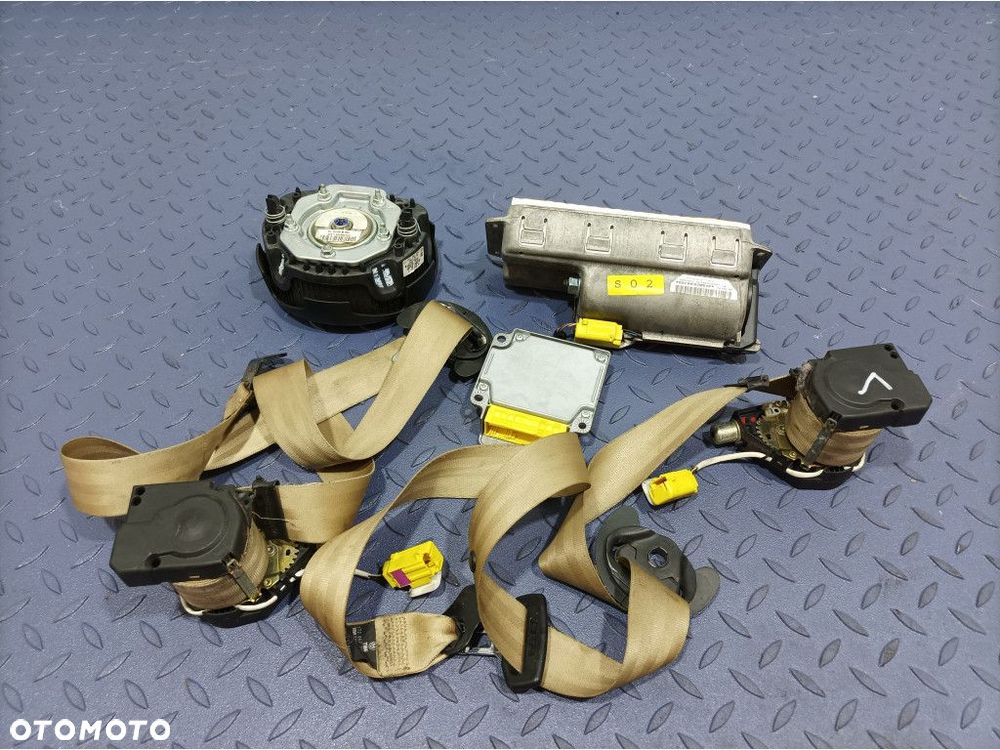 VW TOURAN I DESKA ROZDZIELCZA KOKPIT PODUSZKI PASY EU - 12