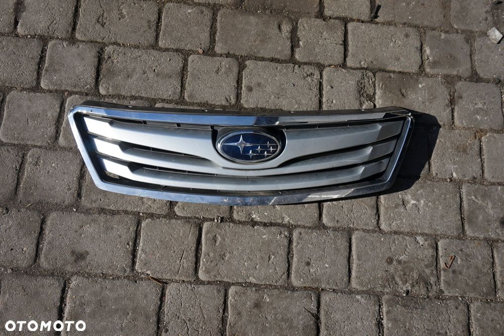 GRILL PRZEDNI ATRAPA CHŁODNICY OUTBACK IV BR 37J 91121-AJ020 BIAŁY SUBARU 2009-2014 - 1