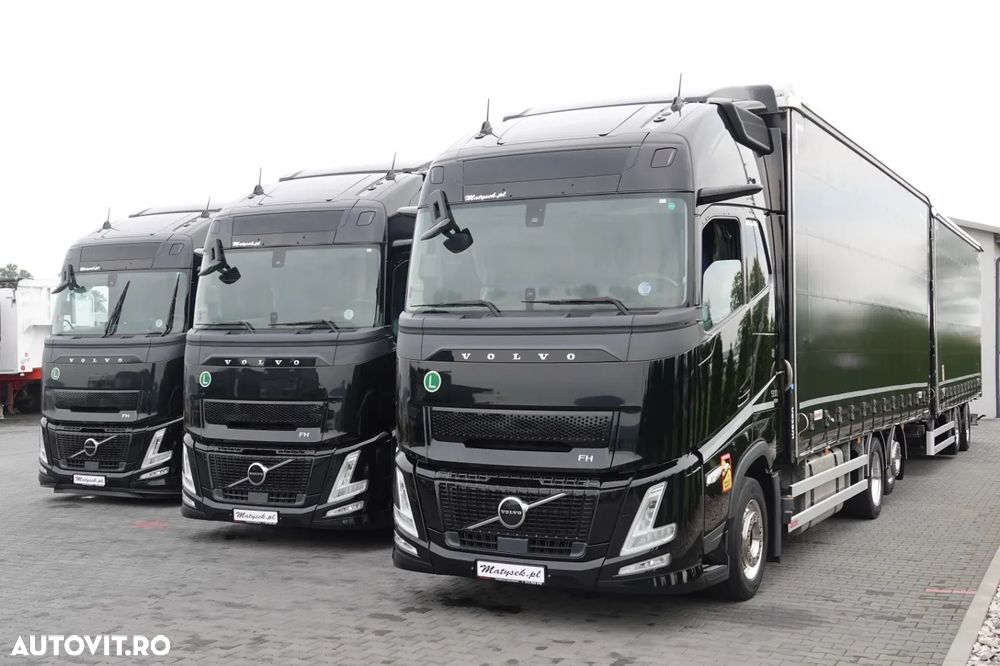 Volvo FH 500 / COMBINAT TANDEM / 120 M3 / TRANSIT / I-SAVE / AER CONDIȚIONAT PARCARE / DIRECȚIE PUNTE RIDICATĂ / ȘINCĂLĂTORI CAMION / WECON / 2025 - 2