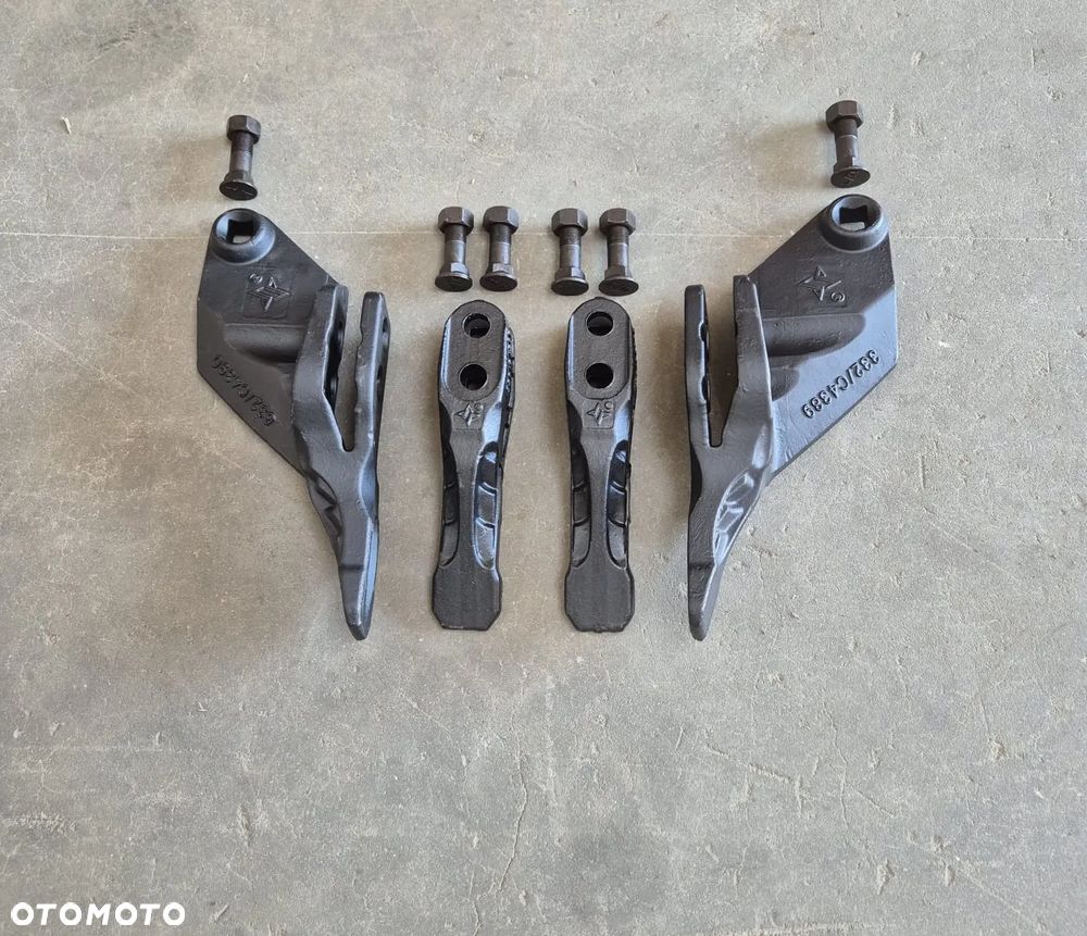 Zestaw zębów łyżki 50-60cm koparko ładowarka JCB 3CX 4CX-NOWY MODEL - 4