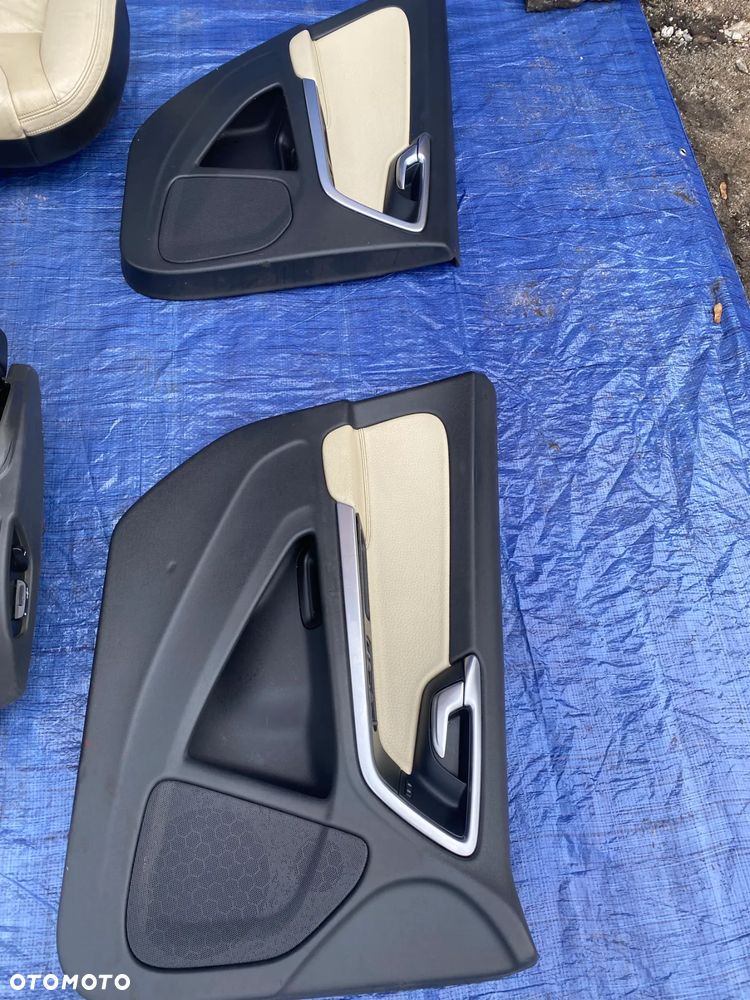 FOTEL FOTELE KANAPA BOCZKI SKÓRA SKÓRZANE WNĘTRZE KOMPLET VOLVO V60 I 11-18r. KOMBI  EUROPA - 13