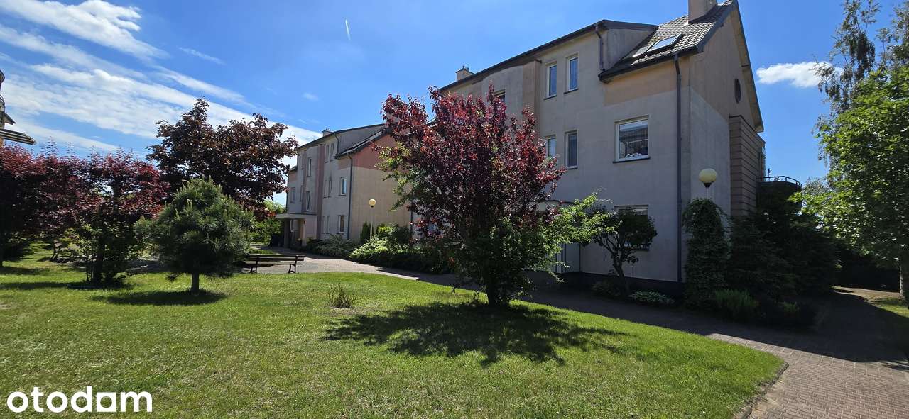 Mieszkanie umeblowane z dużym balkonem na parterze