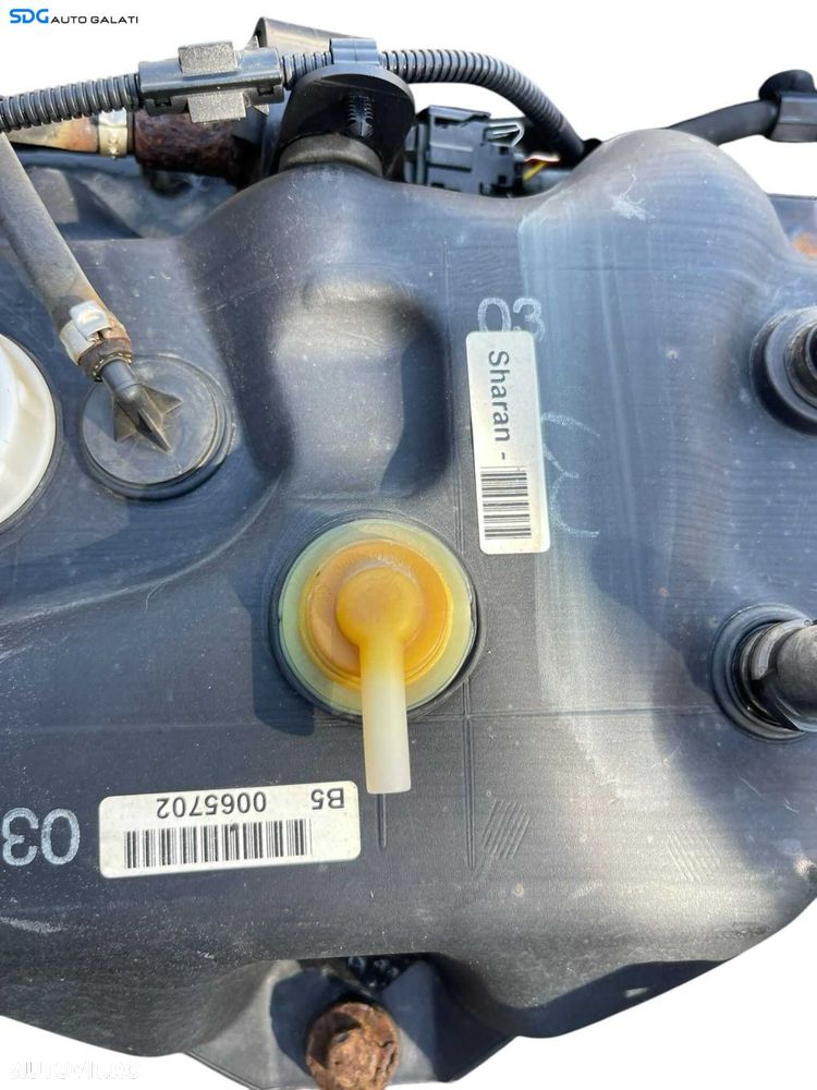 Vas Rezervor Aditiv Filtru de Particule Complet cu Pompa Volkswagen Sharan 2006 - 2010 Cod 3B0201920B [B4146] - 4