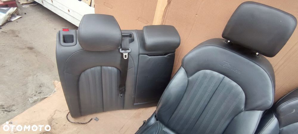 FOTEL FOTELE S LINE AUDI A7 4G8 GRZANE ELEKTRYKA ! - 10