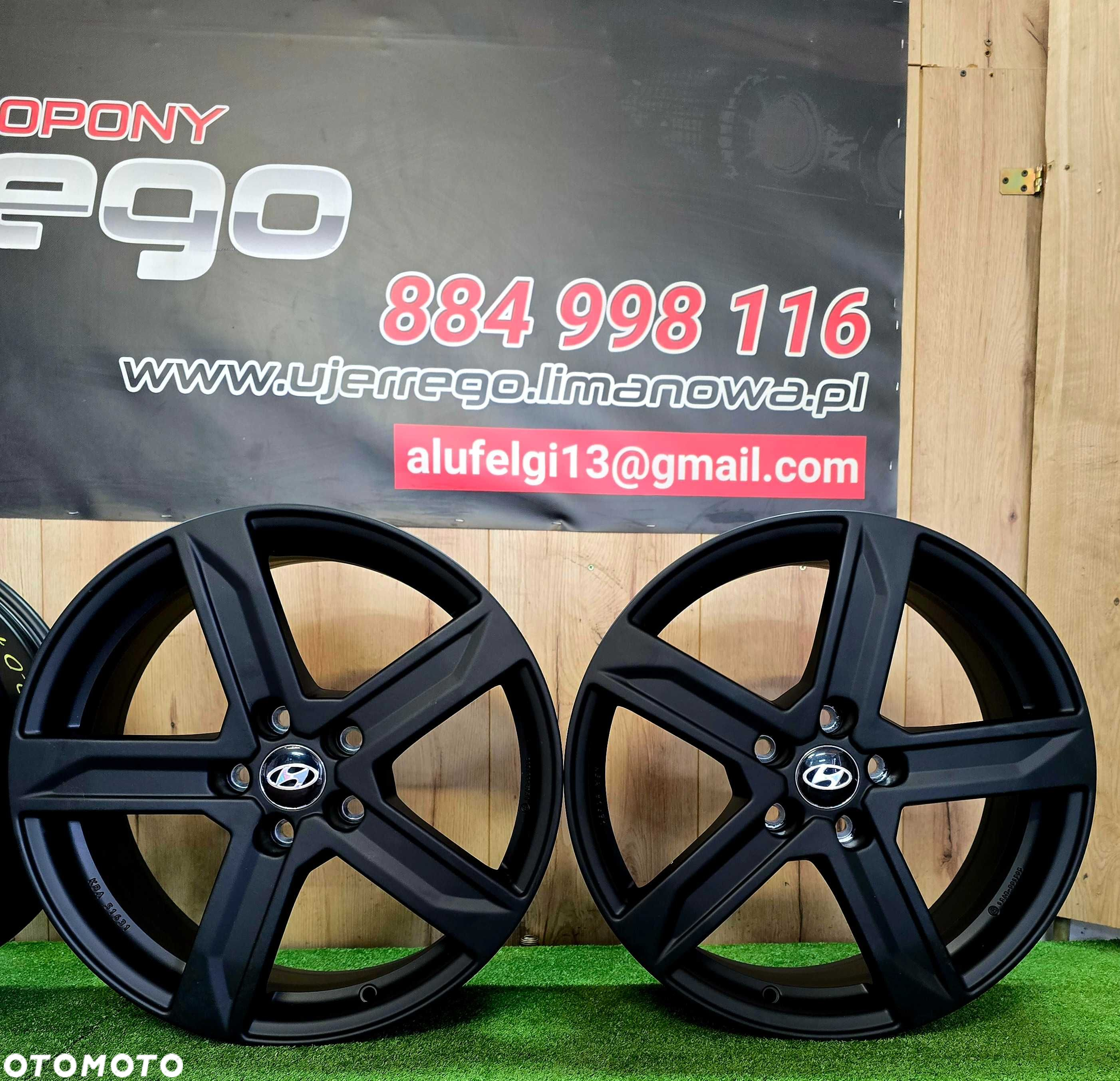 NOWE ALUFELGI HYUNDAI 18x5x114,3 - i20N,Kona,i30,Tucson ( ET 35 i 45 ) - 6