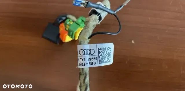 WIĄZKA AIRBAG AUDI A6 C6 4F0971589A - 3