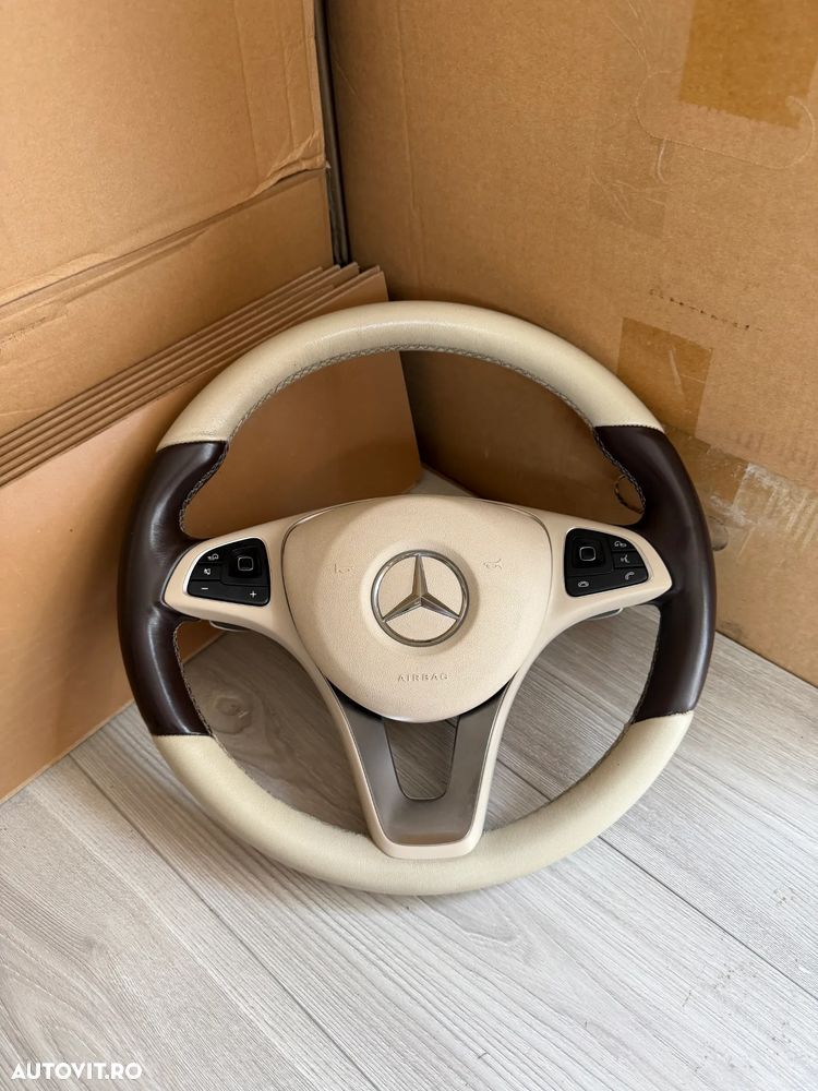 Volan Mercedes C E S W205 W213 W222 complet