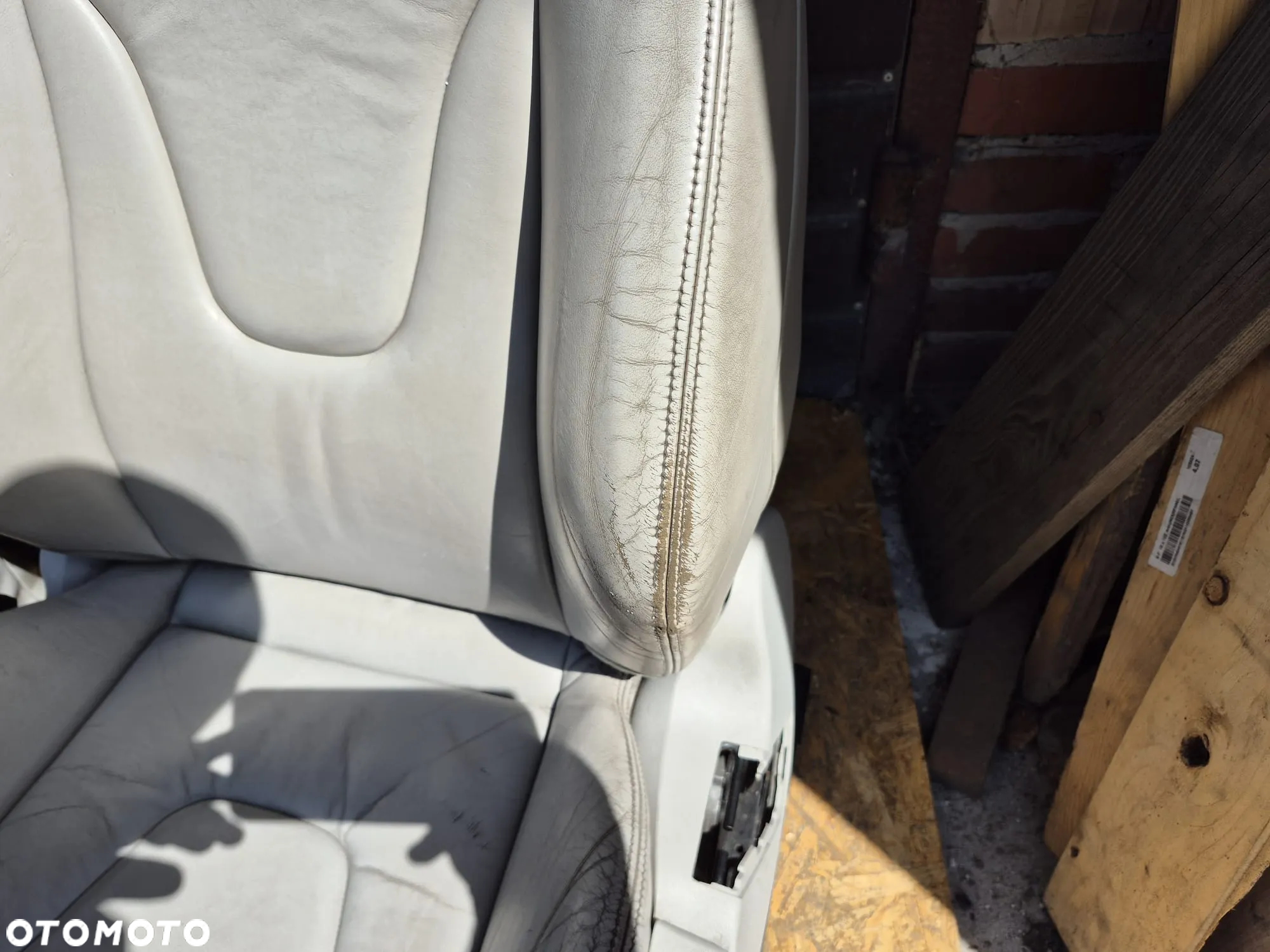 AUDI S6 C6 FOTELE PRZÓD KANAPA SKÓRA ELEKTRYKA GRZANE - 7