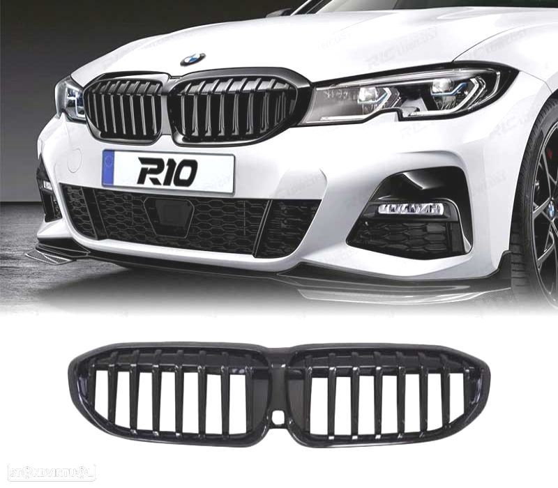 GRELHA BMW G20 G21 19-22 LOOK M PERFORMANCE PRETO BRILLO - 1