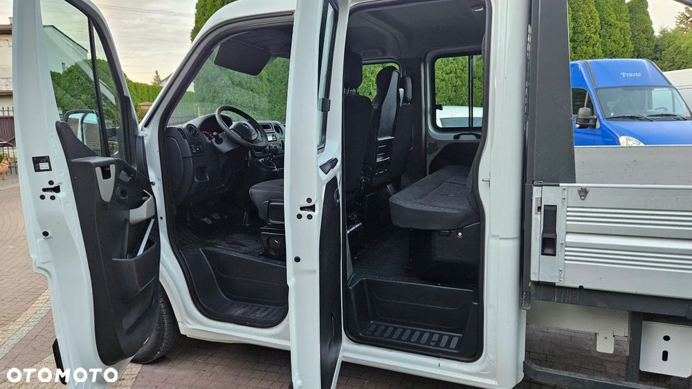 Opel MOVANO 2.3 CDTI 125 KM DUBEL KABINA MASTER DOKA 7 OSÓB SKRZYNIA  KLIMA - 17